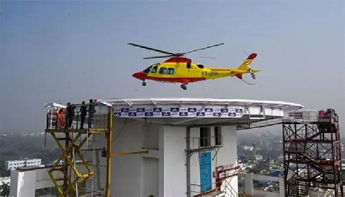 কলকাতায় চালু হচ্ছে এয়ার এম্বুলেন্স পরিষেবা 