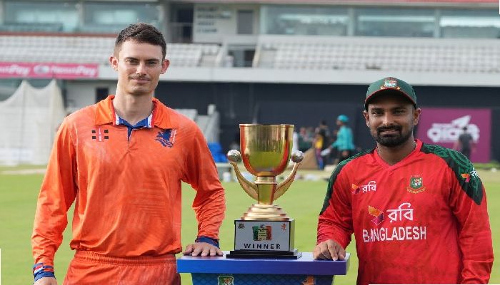 নেদারল্যান্ডসের বিপক্ষে দাপুটে জয়, সিরিজে এগিয়ে বাংলাদেশ