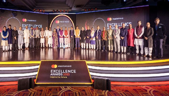 ১৮ প্রতিষ্ঠান পেল মাস্টারকার্ড এক্সিলেন্স অ্যাওয়ার্ড-২০২৫