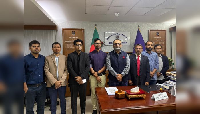 ঢাবি উপাচার্যের সঙ্গে ইউটিএফ–এর সৌজন্য সাক্ষাৎ ও মতবিনিময়