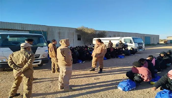 লিবিয়া থেকে ফেরত পাঠাল ১১০ বাংলাদেশিকে