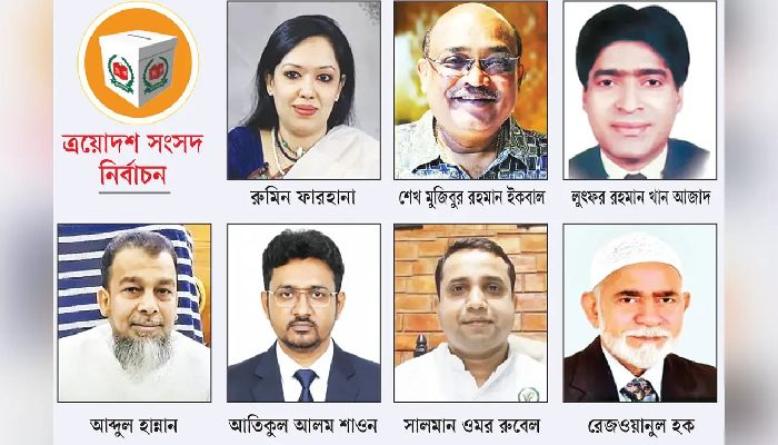 জোট ও ধানের শীষের প্রার্থীদের হারিয়ে জয়ী বিএনপির ৭ ‘বিদ্রোহী’