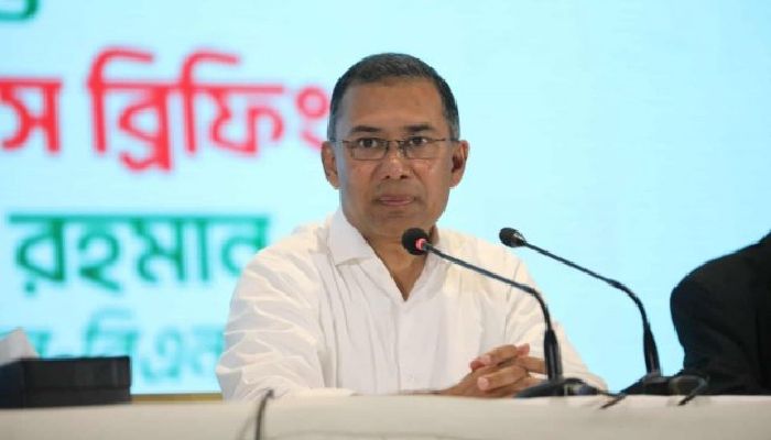 শান্তিশৃঙ্খলা বজায় রাখতে হবে: তারেক রহমান