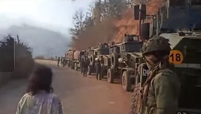 ভারতীয় বাহিনীকে হটিয়ে সামরিক ঘাঁটির নিয়ন্ত্রণ নিল বিদ্রোহীরা