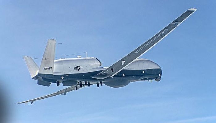 ইরানের উপকূলে যুক্তরাষ্ট্রের শক্তিশালী ড্রোন