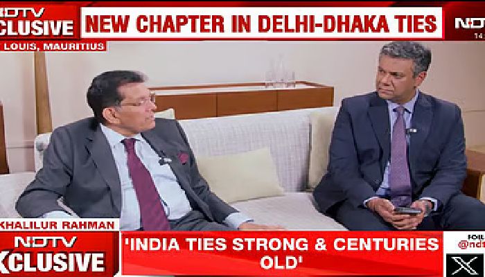 সম্পর্ক পুনর্গঠনের ‘লিটমাস টেস্ট’ গঙ্গা চুক্তি: এনডিটিভিকে পররাষ্ট্রমন্ত্রী