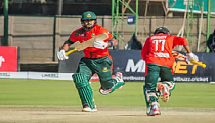 জিম্বাবুয়েকে হারাল বাংলাদেশ, সিরিজে সমতা