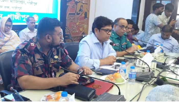 গাজীপুরে জরুরি প্রয়োজন ছাড়া সরকারি গাড়িতে বাজবে না হর্ন